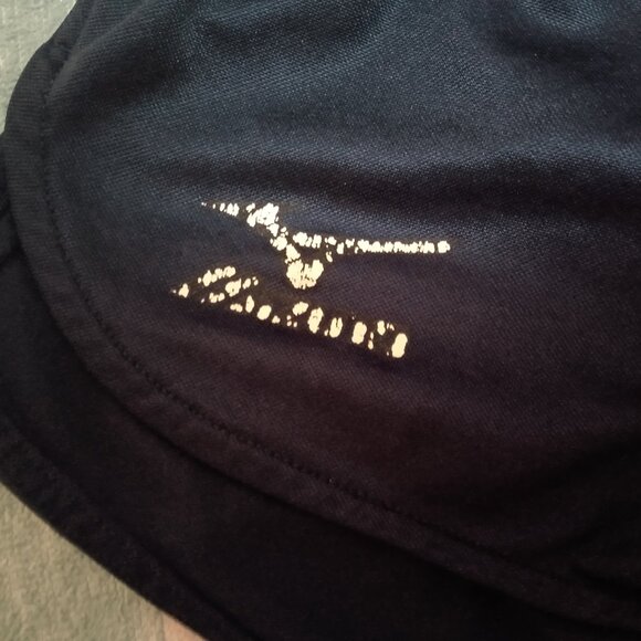 (*) VINTAGE MIZUNO RUNNING SHORT, NAVY, ASIAN SIZE "L" (32"-33") - (Pre-Owned) - Picture 3 of 6